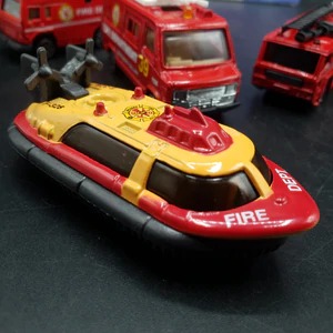 Street Machine Fire Dept Vehicles Pack of Four